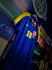 CAMISETA SELECCION COLOMBIA RETRO VISITANTE 1998 1.1