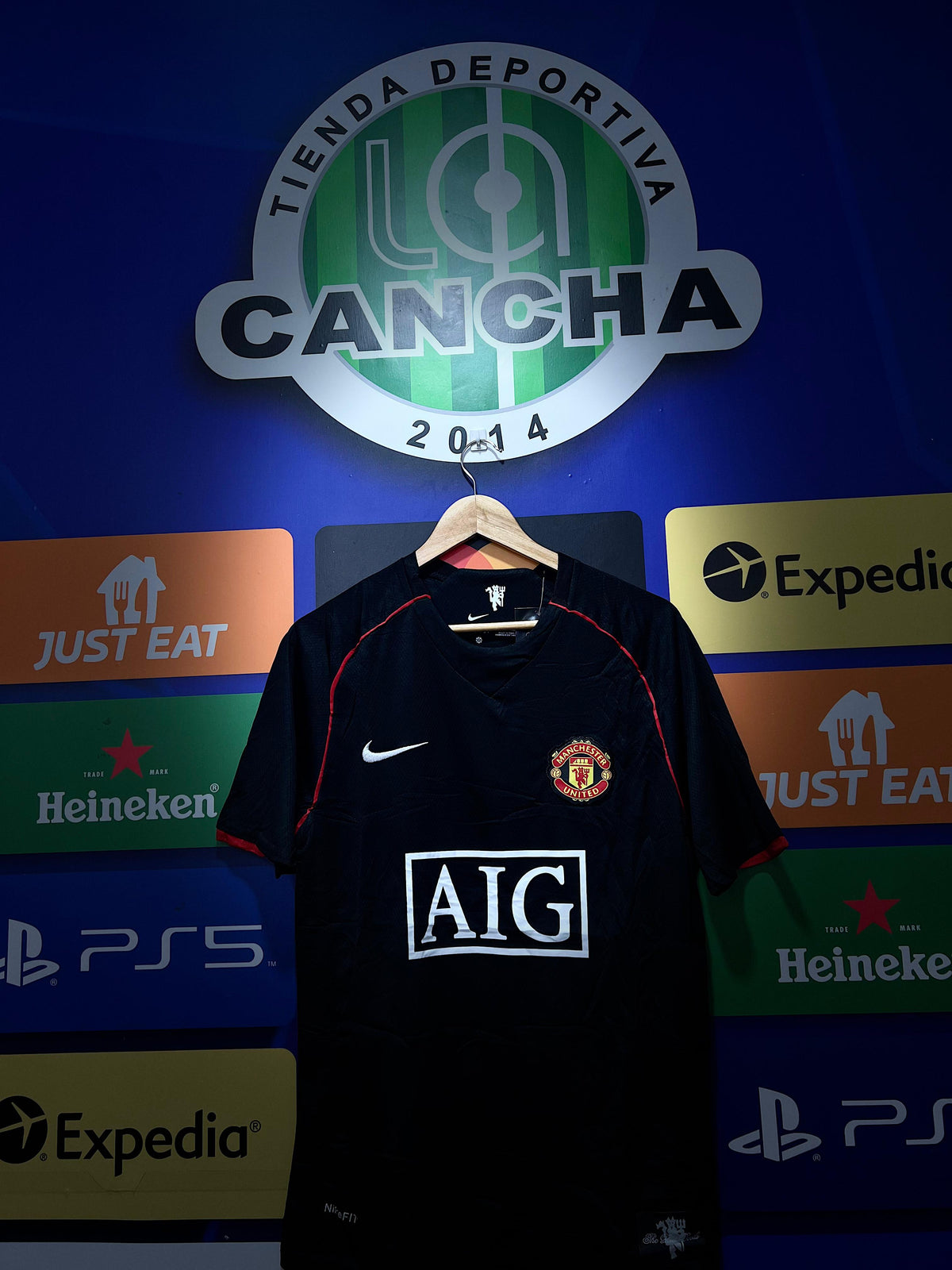 CAMISETA MANCHESTER UNITED RETRO VISITANTE 2007/2008