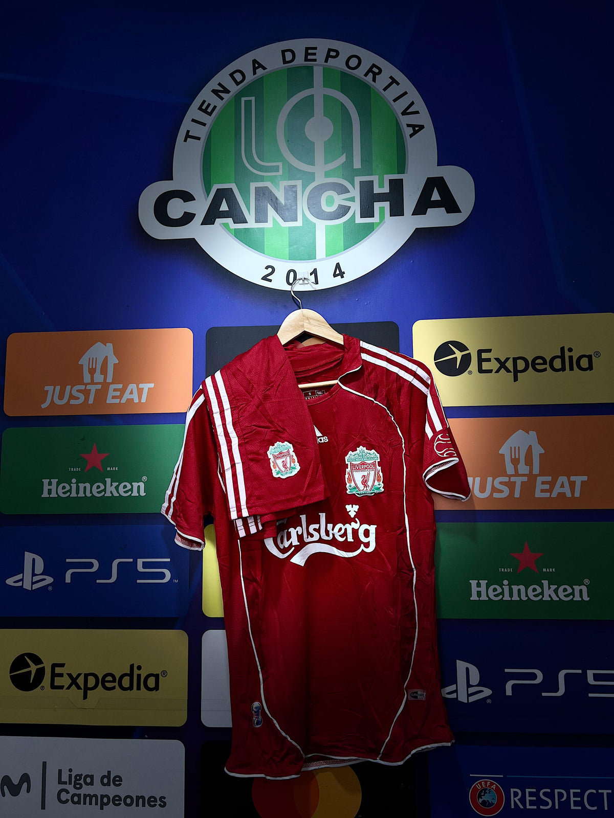 CAMISETA LIVERPOOL RETRO LOCAL 2007/2008