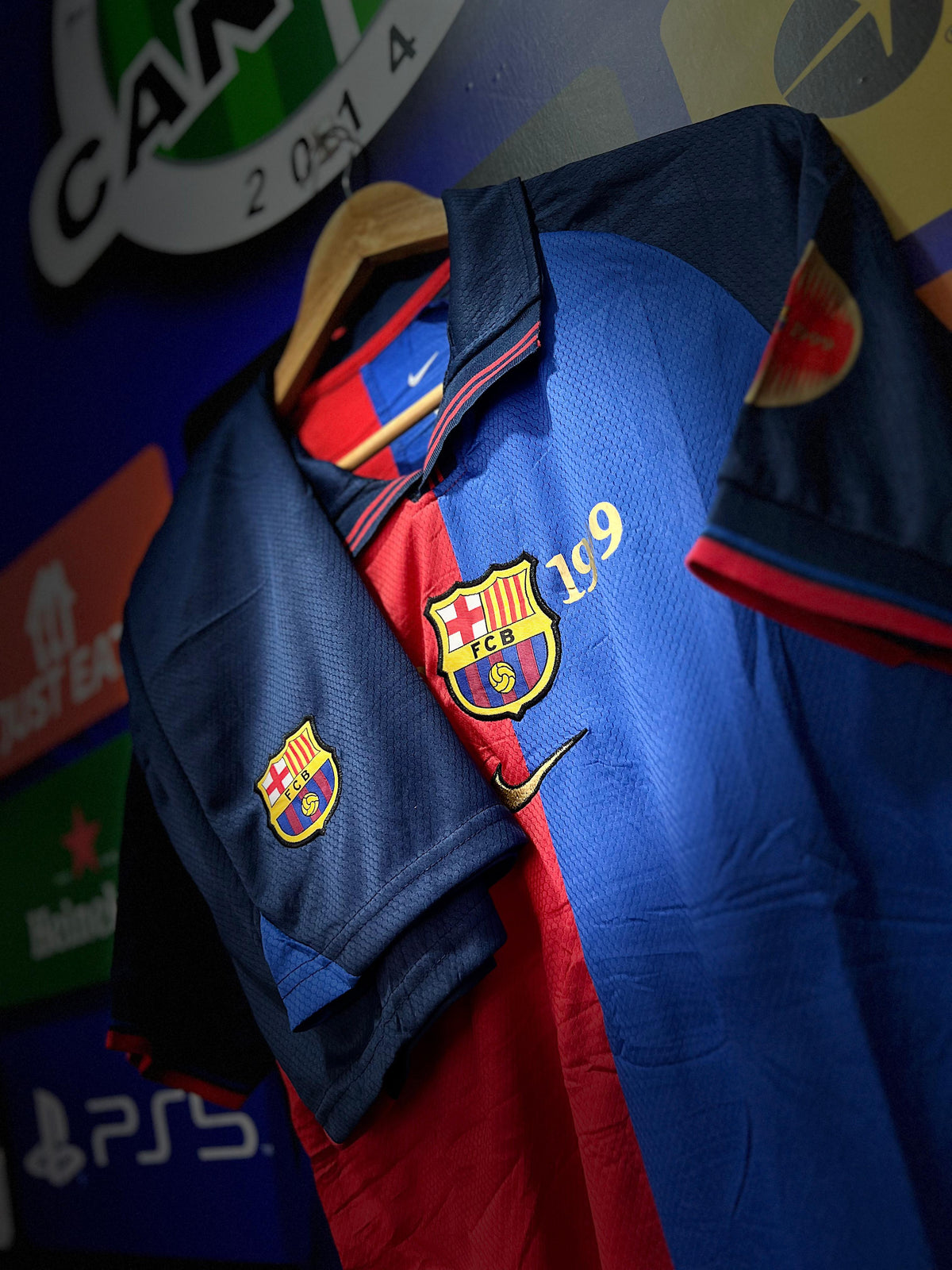 CAMISETA BARCELONA RETRO LOCAL 1999