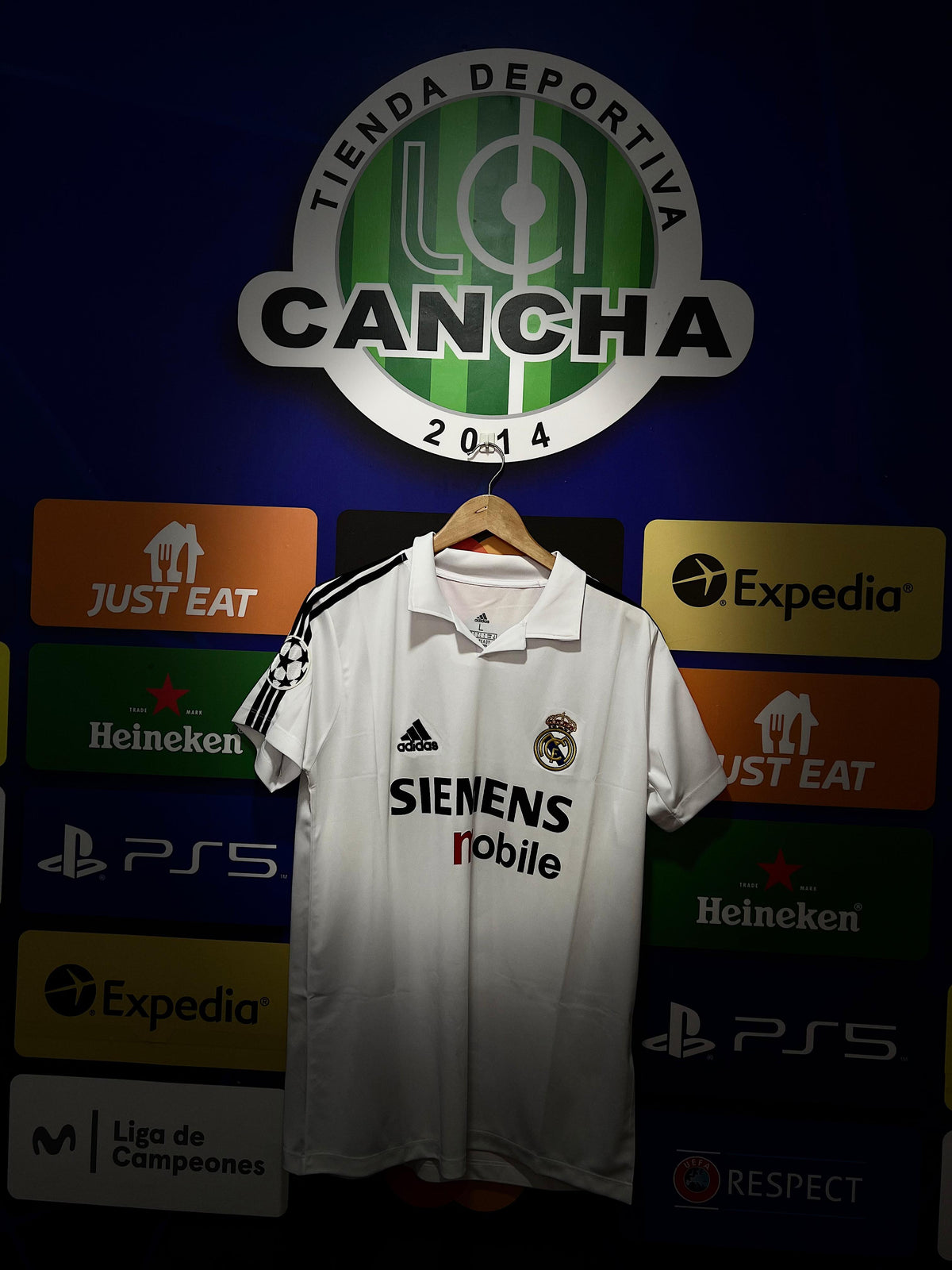 CAMISETA REAL MADRID RETRO LOCAL 1.1 2002