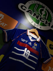 CAMISETA FRANCIA RETRO LOCAL 1998 KIDS