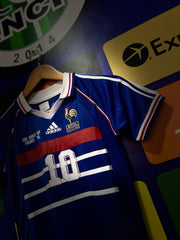 CAMISETA FRANCIA RETRO LOCAL 1998 KIDS