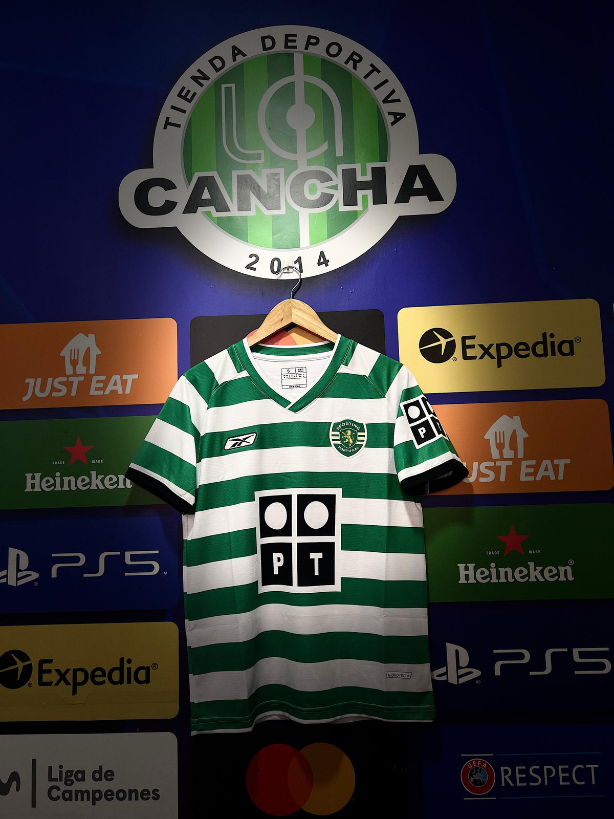 CAMISETA SPORTING LISBOA RETRO LOCAL 2003/2004