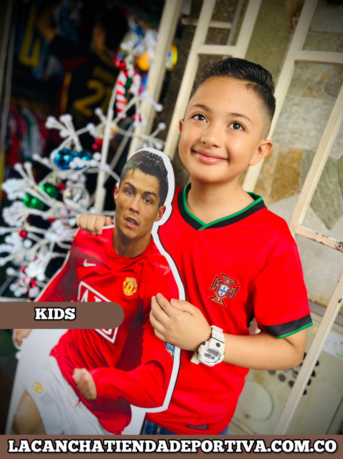 CAMISETA PORTUGAL LOCAL 2024/2025 KIDS