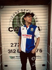 CAMISETA BLACKBURN ROVERS RETRO LOCAL 1995/1996