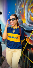 CAMISETA BOCA JUNIORS RETRO LOCAL 2007/2008