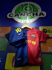 CAMISETA BARCELONA RETRO LOCAL GAMA ALTA 2008/2009 KIDS