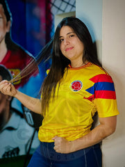 CAMISETA COLOMBIA RETRO 1990 LOCAL