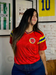 CAMISETA COLOMBIA RETRO 1990 VISITANTE