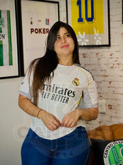 CAMISETA REAL MADRID LOCAL 2025-2026 PARCHE CHAMPIONS
