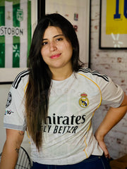 CAMISETA REAL MADRID LOCAL 2025-2026 PARCHE CHAMPIONS