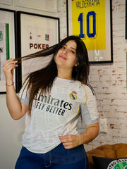 CAMISETA REAL MADRID LOCAL 2025-2026 PARCHE CHAMPIONS