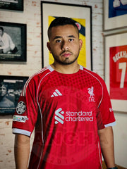 CAMISETA LIVERPOOL LOCAL 2025-2026 PARCHE CHAMPIONS