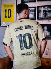 CAMISETA BARCELONA VISITANTE 2025-2026 PARCHE CHAMPIONS