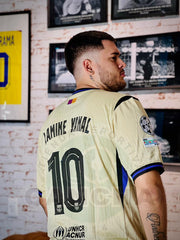 CAMISETA BARCELONA VISITANTE 2025-2026 PARCHE CHAMPIONS