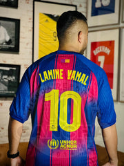CAMISETA BARCELONA LOCAL 2025-2026 PARCHE CHAMPIONS