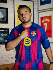 CAMISETA BARCELONA LOCAL 2025-2026 PARCHE CHAMPIONS