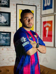 CAMISETA BARCELONA LOCAL 2025-2026 PARCHE CHAMPIONS