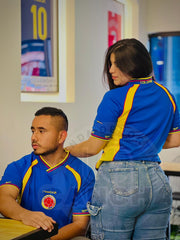 CAMISETA COLOMBIA VISITANTE RETRO 2001