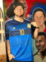 CAMISETA ARGENTINA RETRO VISITANTE 2014
