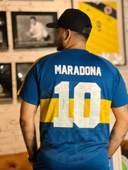 CAMISETA BOCA JUNIORS LOCAL RETRO 1981