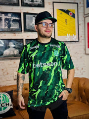 CAMISETA ATLETICO NACIONAL CALENTAMIENTO VERSION FAN 2026