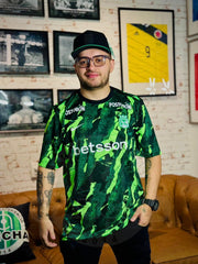 CAMISETA ATLETICO NACIONAL CALENTAMIENTO VERSION FAN 2026