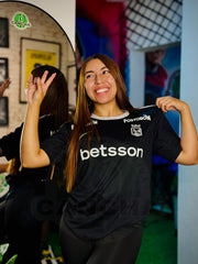 CAMISETA NACIONAL ENTRENAMIENTO NEGRA VERSION FAN 2026