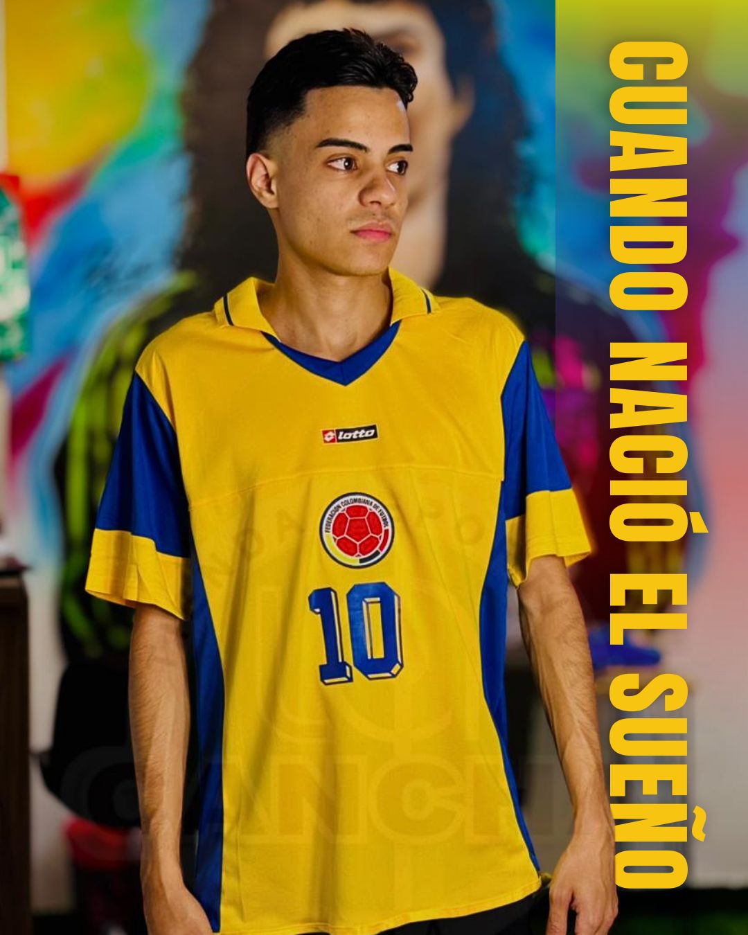 CAMISETA COLOMBIA LOCAL RETRO 2003