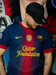 CAMISETA BARCELONA RETRO LOCAL 2012/2013