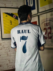 CAMISETA REAL MADRID LOCAL RETRO 2000/2001