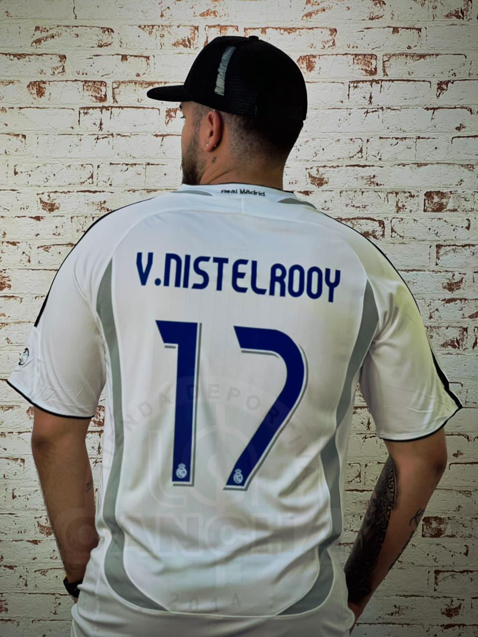 CAMISETA REAL MADRID LOCAL RETRO 2006/2007