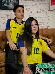 CAMISETA SELECCION COLOMBIA RETRO LOCAL 1998