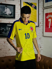 CAMISETA SELECCION COLOMBIA RETRO LOCAL 1998