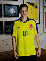 CAMISETA SELECCION COLOMBIA RETRO LOCAL 1998