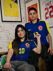 CAMISETA SELECCION COLOMBIA RETRO VISITANTE 1998