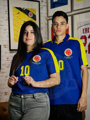 CAMISETA SELECCION COLOMBIA RETRO VISITANTE 1998