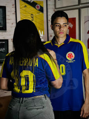 CAMISETA SELECCION COLOMBIA RETRO VISITANTE 1998