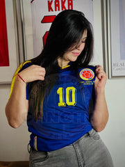 CAMISETA SELECCION COLOMBIA RETRO VISITANTE 1998