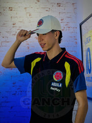 SELECCION COLOMBIA TIPO POLO AZUL 2026