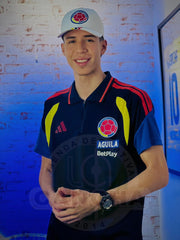 SELECCION COLOMBIA TIPO POLO AZUL 2026