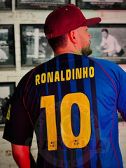 CAMISETA RETRO BARCELONA VISITANTE 2004