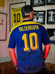 CAMISETA COLOMBIA 1998 VISITANTE CON PARCHES