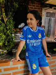 CONJUNTO REAL MADRID TERCERA 2025 KIDS