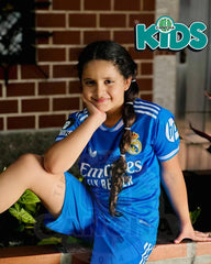 CONJUNTO REAL MADRID TERCERA 2025 KIDS