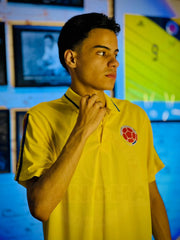 CAMISETA SELECCION COLOMBIA TIPO POLO AMARILLA 2026