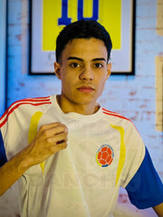 CAMISETA COLOMBIA BLANCA ENTRENAMIENTO 2026