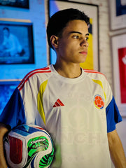 CAMISETA COLOMBIA BLANCA ENTRENAMIENTO 2026