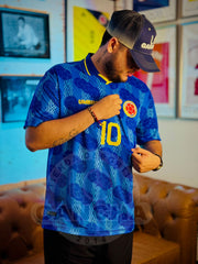 CAMISETA SELECCION COLOMBIA VISITANTE 1994